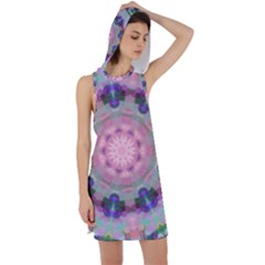 Beautiful Day Racer Back Hoodie Dress by LW323