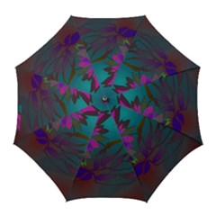 Evening Bloom Golf Umbrellas by LW323
