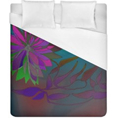 Evening Bloom Duvet Cover (california King Size) by LW323