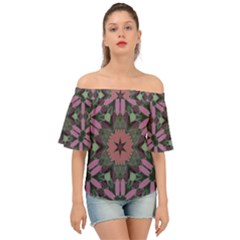 Tropical Island Off Shoulder Short Sleeve Top by LW323