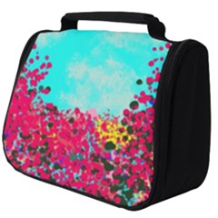 Flowers Full Print Travel Pouch (big) by LW323