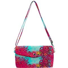 Flowers Removable Strap Clutch Bag by LW323