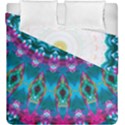 Peacock Duvet Cover Double Side (King Size) View1