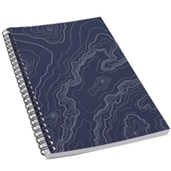 Topography Map 5 5  X 8 5  Notebook by goljakoff