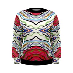 Bohemian Colorful Pattern B Women s Sweatshirt by gloriasanchez