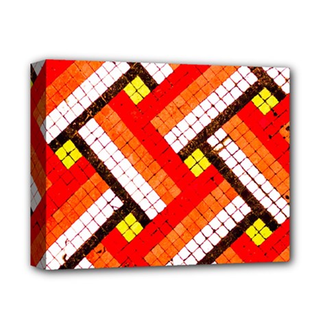 Pop Art Mosaic Deluxe Canvas 14  X 11  (stretched) by essentialimage365