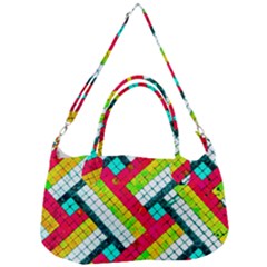 Pop Art Mosaic Removal Strap Handbag by essentialimage365