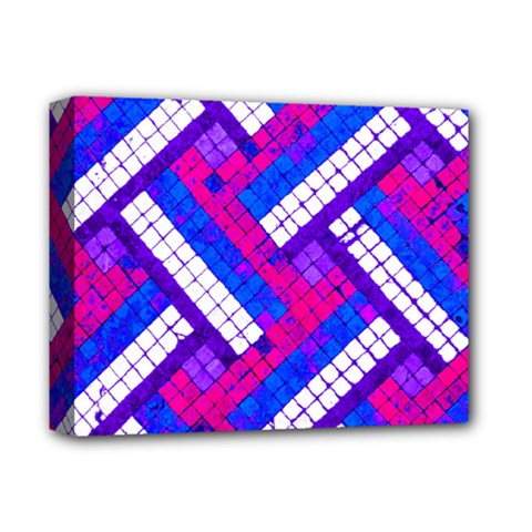 Pop Art Mosaic Deluxe Canvas 14  X 11  (stretched) by essentialimage365