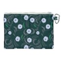 Folk flowers art pattern Floral  surface design  Seamless pattern Canvas Cosmetic Bag (XL) View2