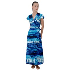 Img 20201226 184753 760 Flutter Sleeve Maxi Dress by Basab896