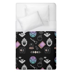 Witch Goth Pastel Pattern Duvet Cover (single Size) by InPlainSightStyle