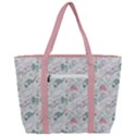 Dino Floral 4x4 Zip Up Canvas Bag View3