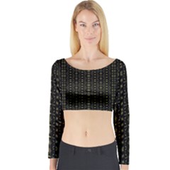 Spiro Long Sleeve Crop Top by Sparkle