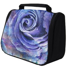 Watercolor-rose-flower-romantic Full Print Travel Pouch (big) by Sapixe