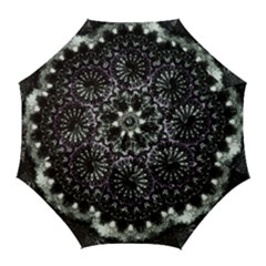 Moody Mandala Golf Umbrellas by MRNStudios