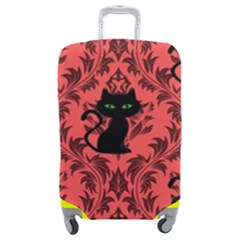 Cat Pattern Luggage Cover (medium) by InPlainSightStyle