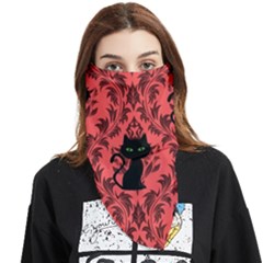 Cat Pattern Face Covering Bandana (triangle) by InPlainSightStyle