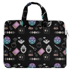 Pastel Goth Witch Macbook Pro Double Pocket Laptop Bag (large) by InPlainSightStyle