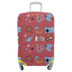 50s Red Luggage Cover (medium) by InPlainSightStyle