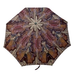 Abstract-design-backdrop-pattern Folding Umbrellas by Sudhe