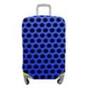 Metallic Mesh Screen-blue Luggage Cover (Small) View1