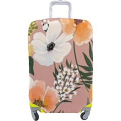 Floral Luggage Cover (large) by Sparkle