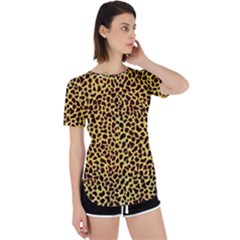 Fur-leopard 2 Perpetual Short Sleeve T-shirt by skindeep