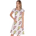 Pattern Cute Flash Design Classic Short Sleeve Dress View1