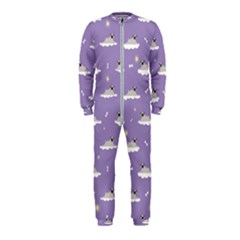 Pug Dog On A Cloud Onepiece Jumpsuit (kids) by SychEva