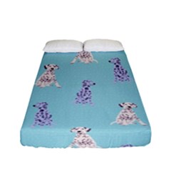 Dalmatians Are Cute Dogs Fitted Sheet (full/ Double Size) by SychEva