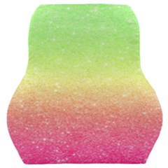 Ombre Glitter  Car Seat Back Cushion  by Colorfulart23