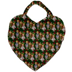 Dindollygreen Giant Heart Shaped Tote by snowwhitegirl