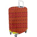 Red Pattern Luggage Cover (Large) View2