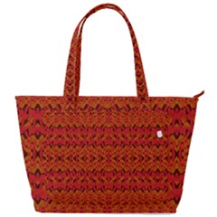 Red Pattern Back Pocket Shoulder Bag  by Sparkle