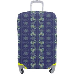 Flowers Pattern Luggage Cover (large) by Sparkle