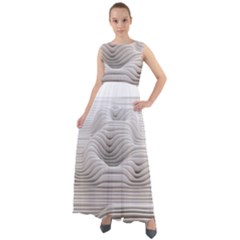 Illusion Waves Chiffon Mesh Boho Maxi Dress by Sparkle