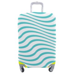 Beach Waves Luggage Cover (medium) by Sparkle