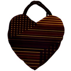 Gradient Giant Heart Shaped Tote by Sparkle