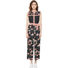 Flamingo Women s Frill Top Jumpsuit by flowerland