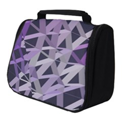 3d Lovely Geo Lines  Iv Full Print Travel Pouch (small) by Uniqued