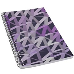 3d Lovely Geo Lines  Iv 5 5  X 8 5  Notebook by Uniqued
