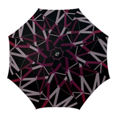 3d Lovely Geo Lines Iii Golf Umbrellas by Uniqued