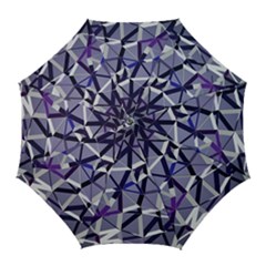 3d Lovely Geo Lines Ix Golf Umbrellas by Uniqued