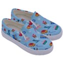 New Year Elements Kids  Canvas Slip Ons View3