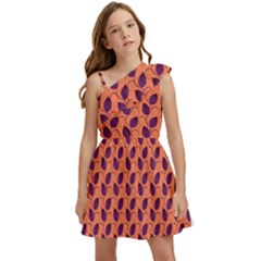 Leafs Kids  One Shoulder Party Dress by Sparkle
