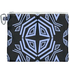 Abstract Pattern Geometric Backgrounds   Canvas Cosmetic Bag (xxxl) by Eskimos