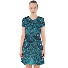Fractal Adorable In Chiffon Dress by Sparkle