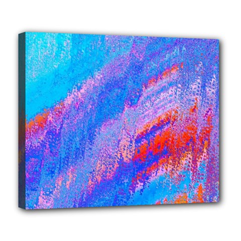 Fractal Deluxe Canvas 24  X 20  (stretched) by Sparkle