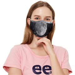 Lune Étoilé Fitted Cloth Face Mask (adult) by kcreatif