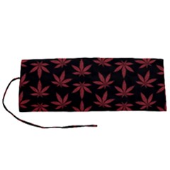 Weed Pattern Roll Up Canvas Pencil Holder (s) by Valentinaart